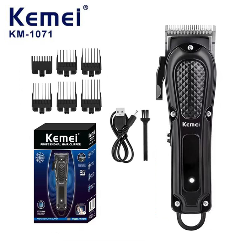 Mens Grooming Tools - Kemei KM-1071 مقص الشعر الكهربائية UBS