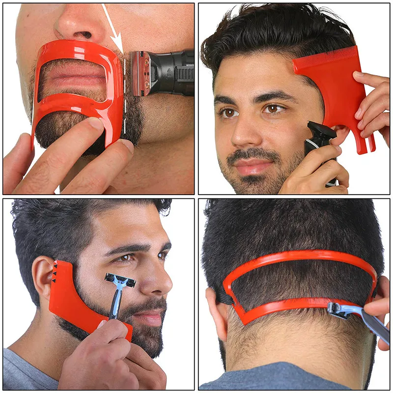 2/4 قطعة أمشاط اللحية الرجالية - مراجعة Men'S Grooming Brush وسعره