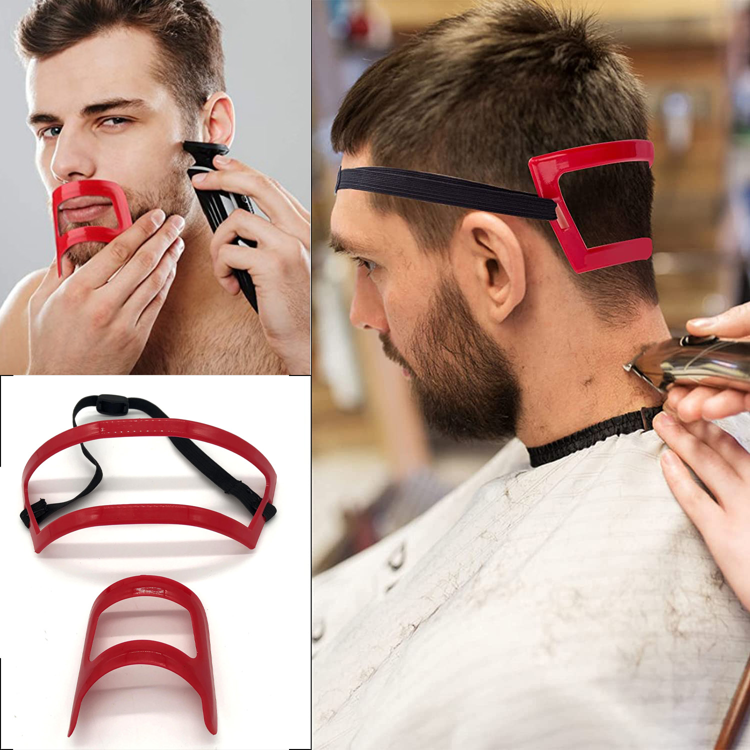2/4 قطعة أمشاط اللحية الرجالية - مراجعة Men'S Grooming Brush وسعره