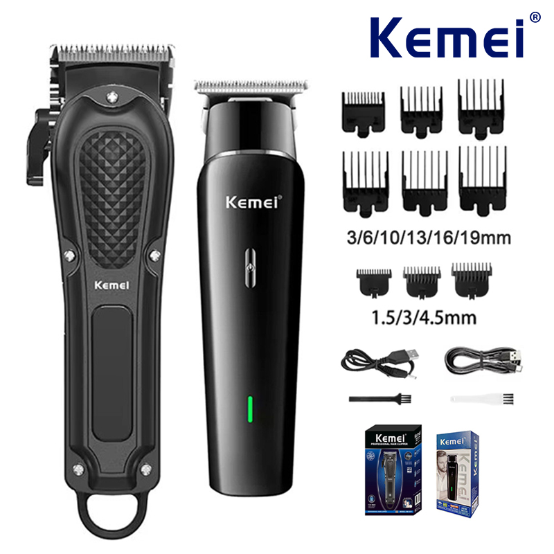 Kemei مقص الشعر الكهربائية مجم - مراجعة Mens Grooming Tools وسعره