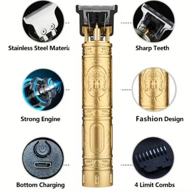 ماكينة حلاقة T9 للرجال لاسلكية - مراجعة Men'S Grooming Brush وسعره